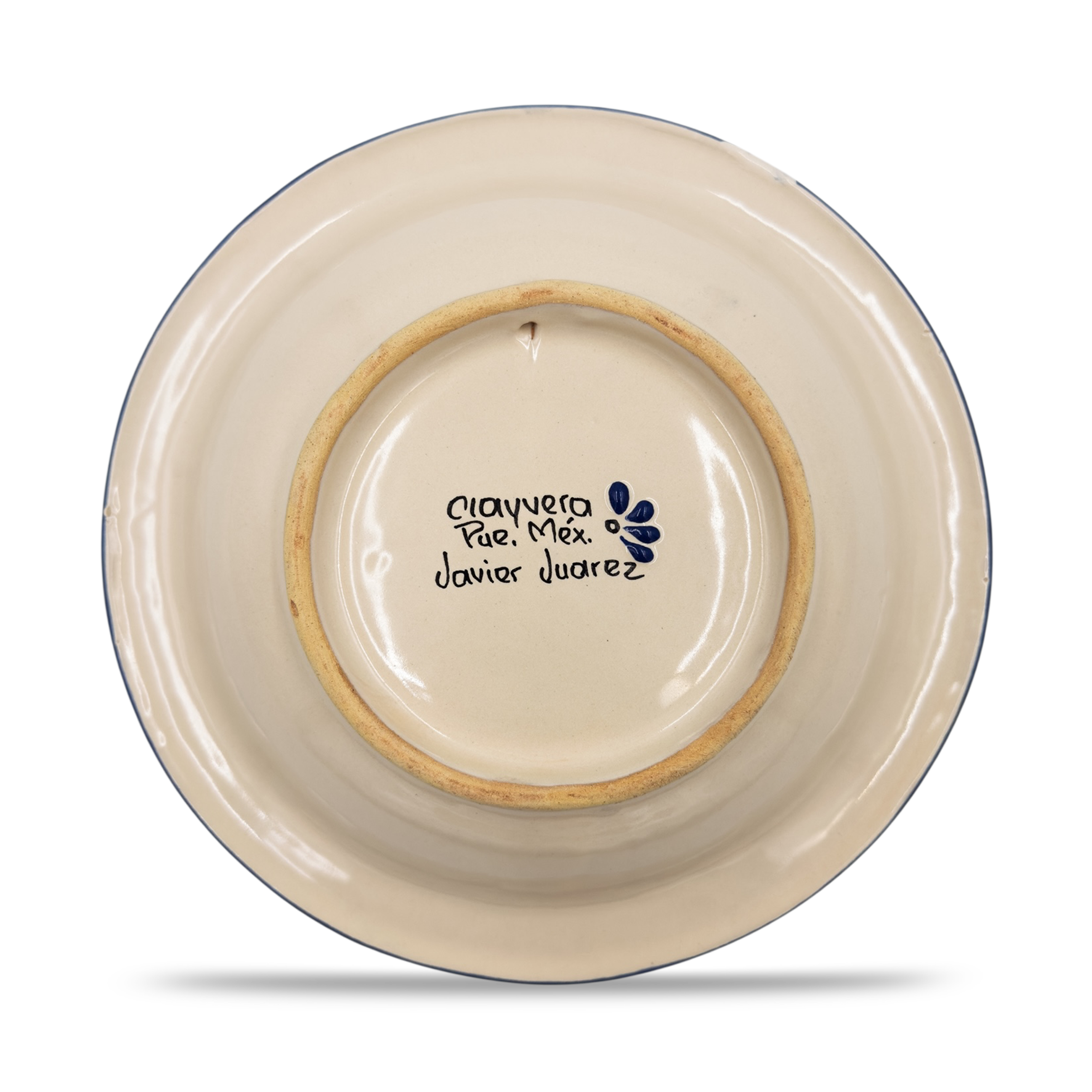 Blue Rose Soup Plate Set of 2