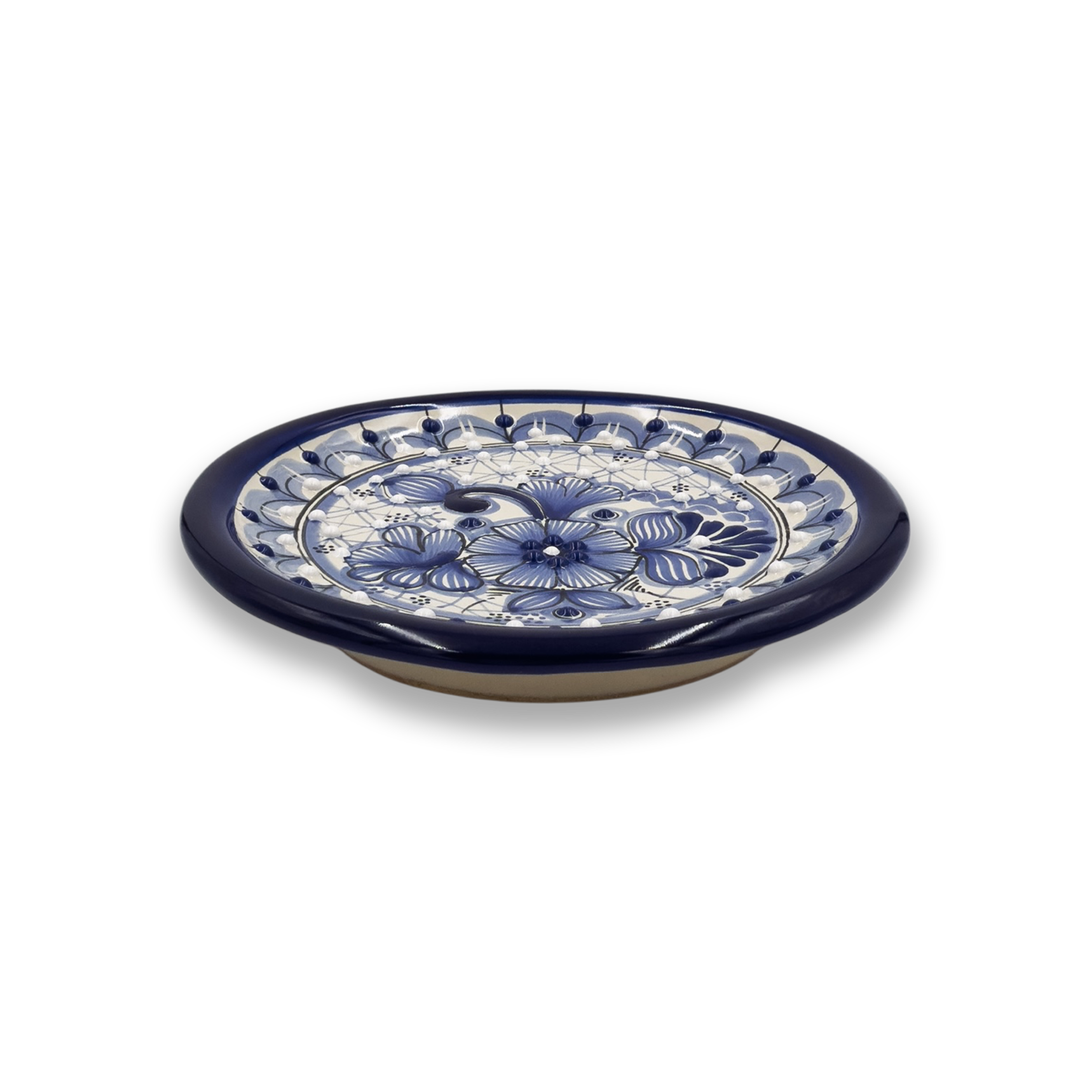 Blue Rose Tea Set of 4