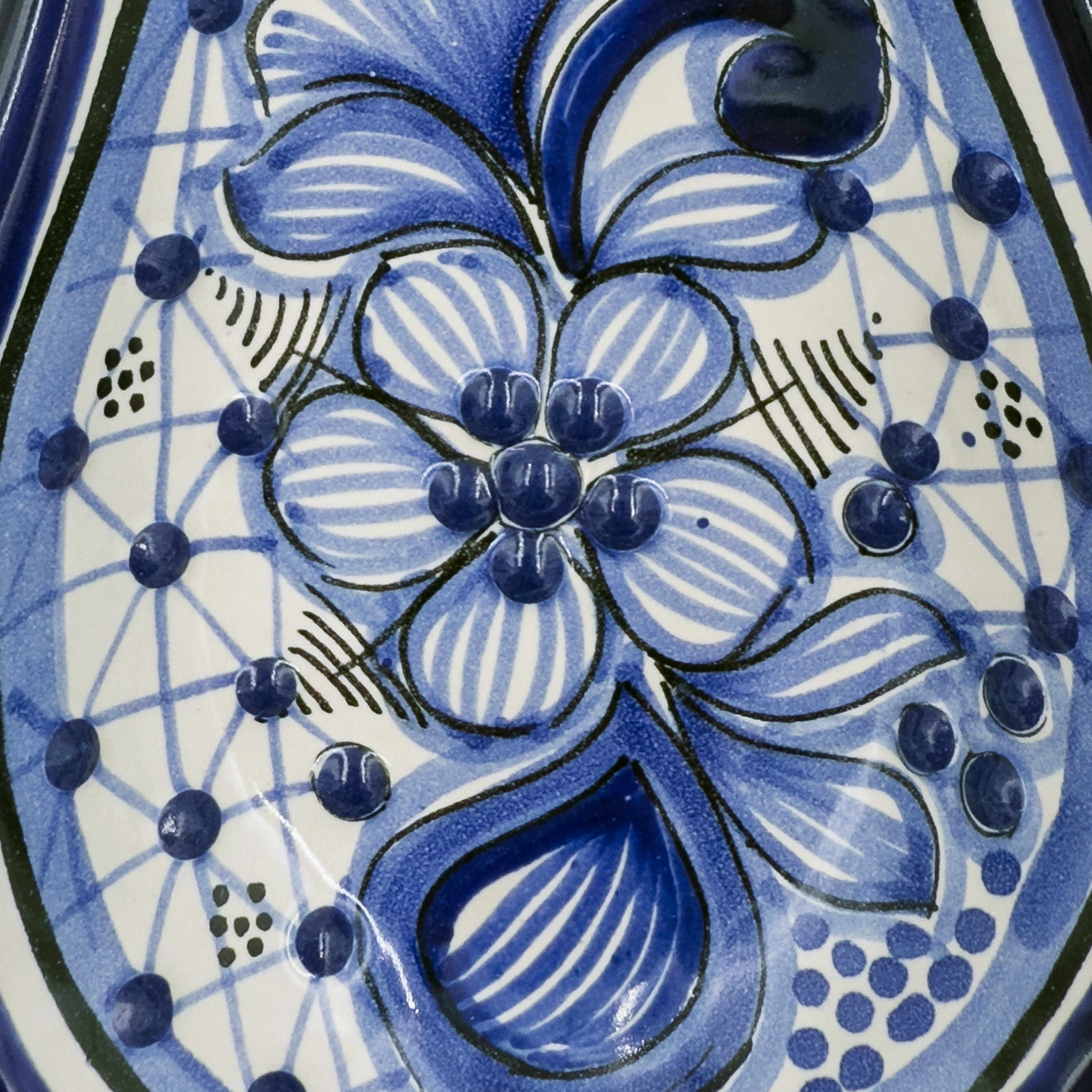 Midnight Petal Spoon Rest