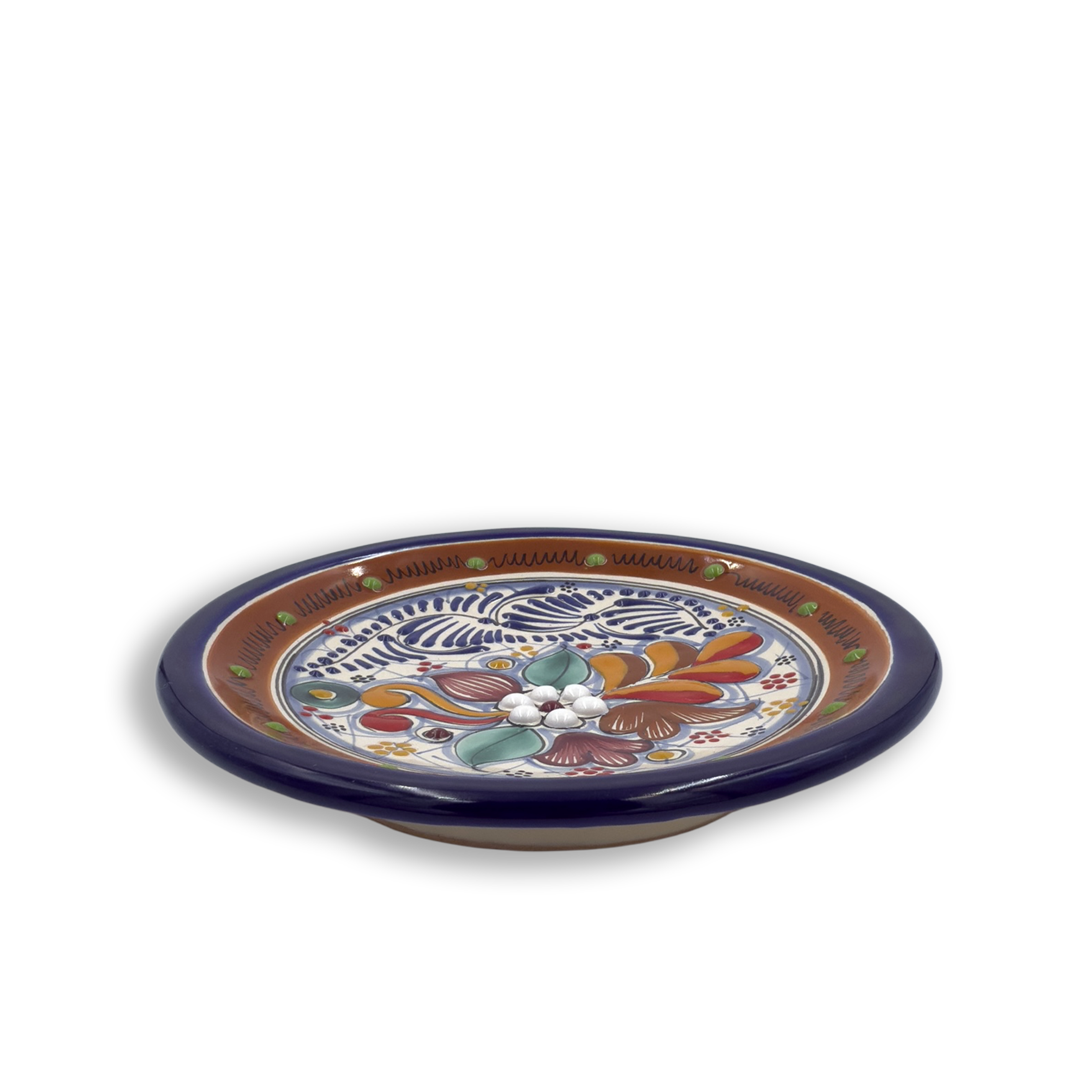 Majolica Small Plate Set of 4