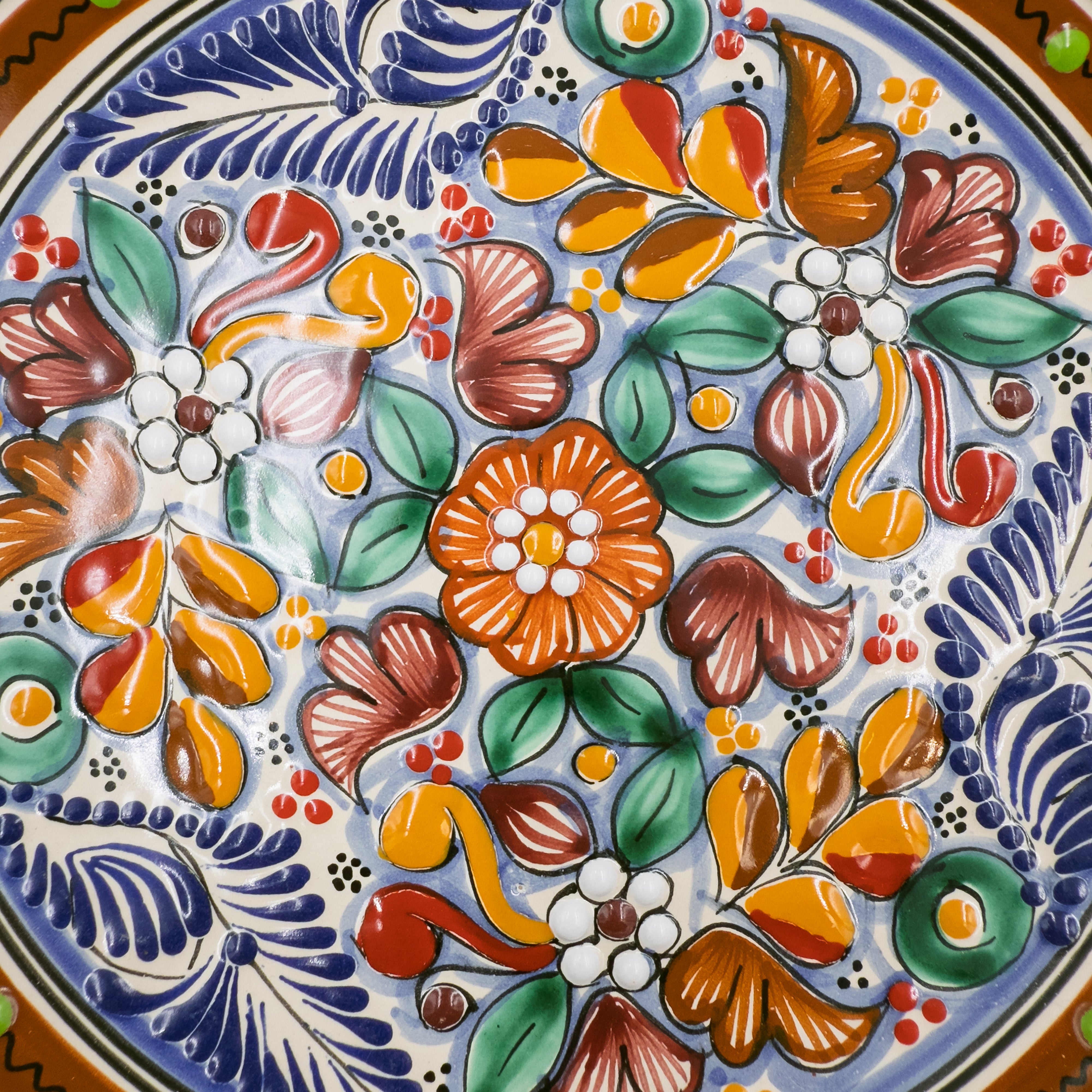 Majolica Large Plate