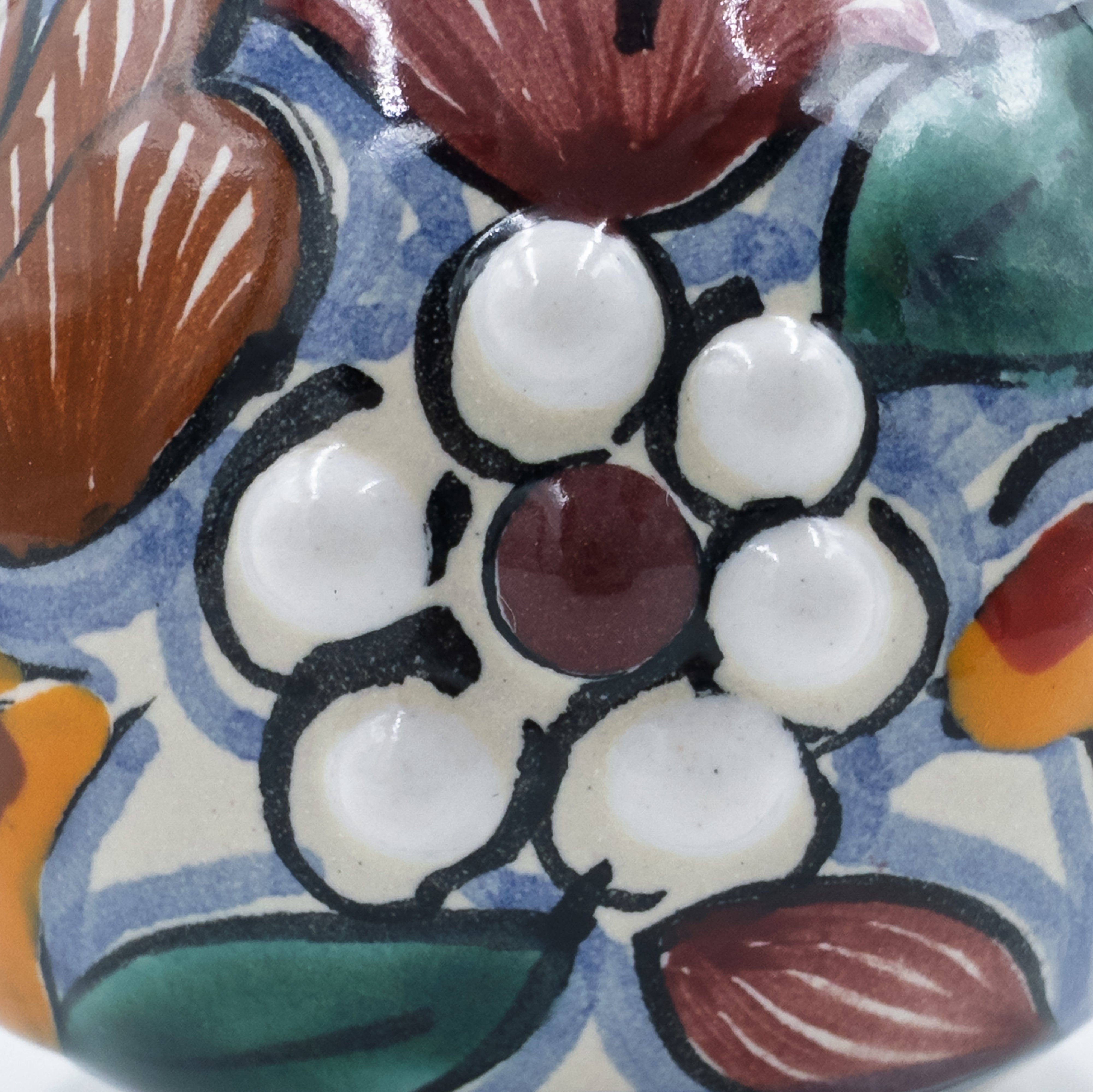 Majolica Salt Shaker Set