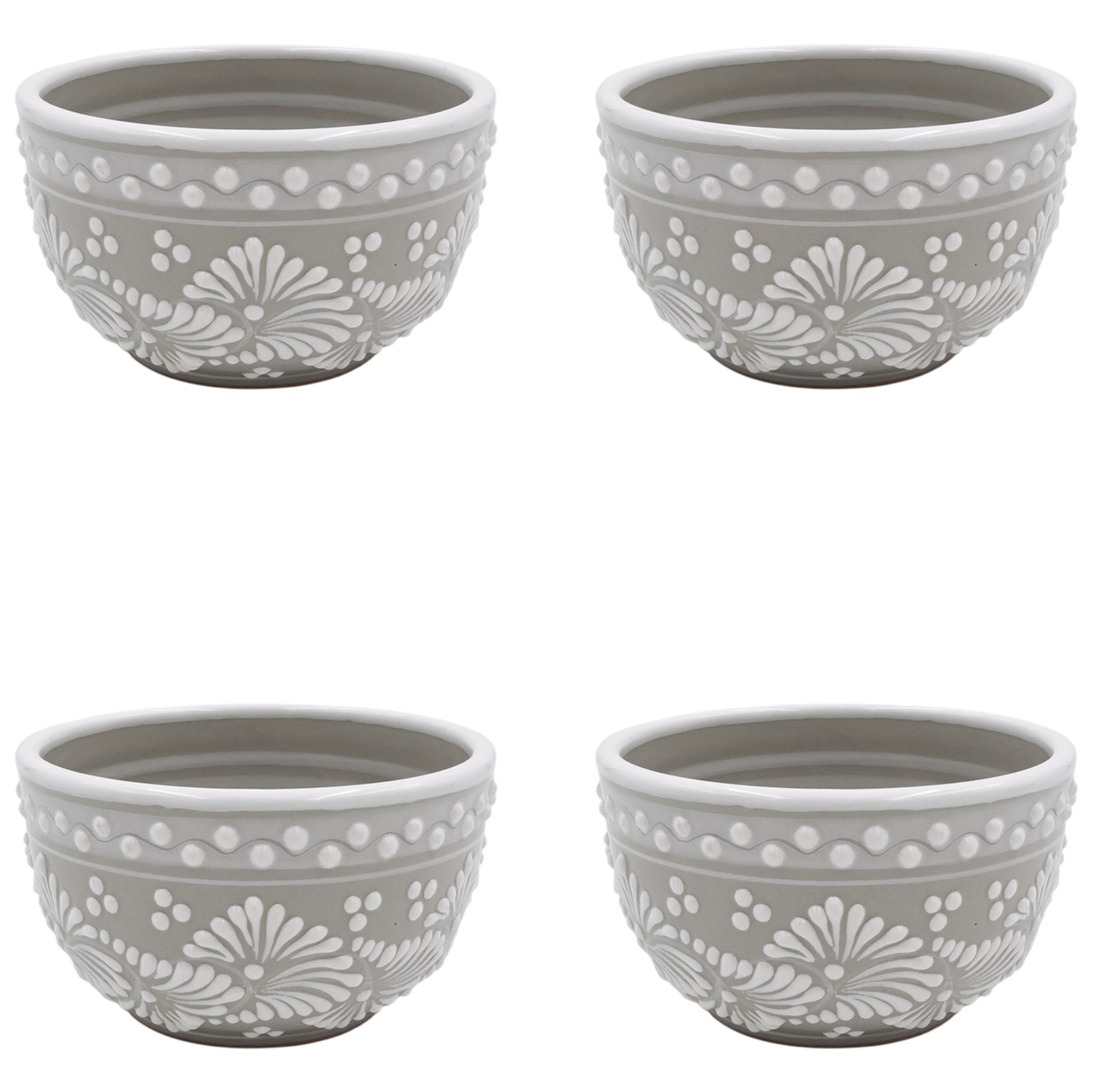 Taupe Bowl Set of 4