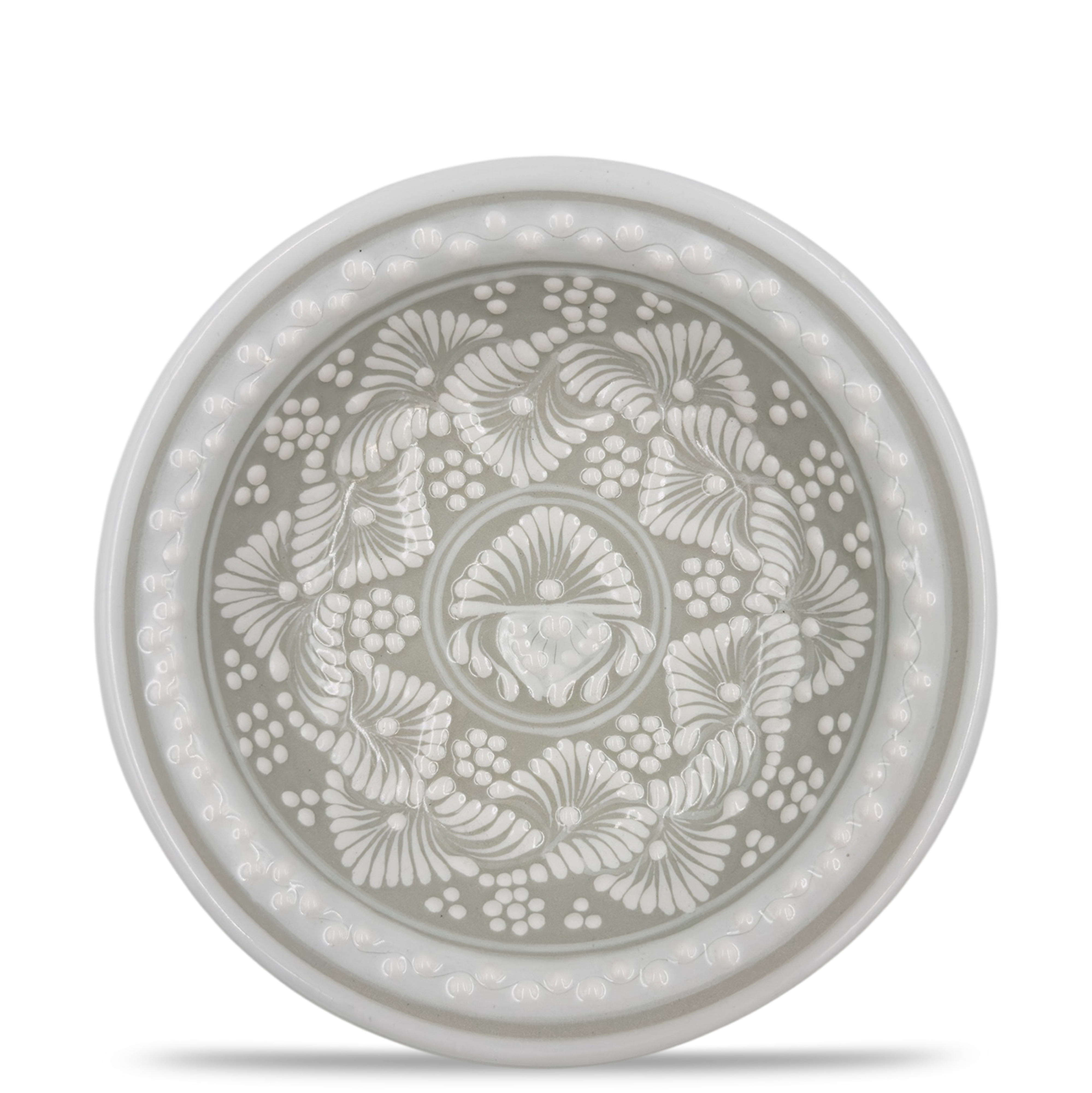 Taupe Soup Plate Set of 4