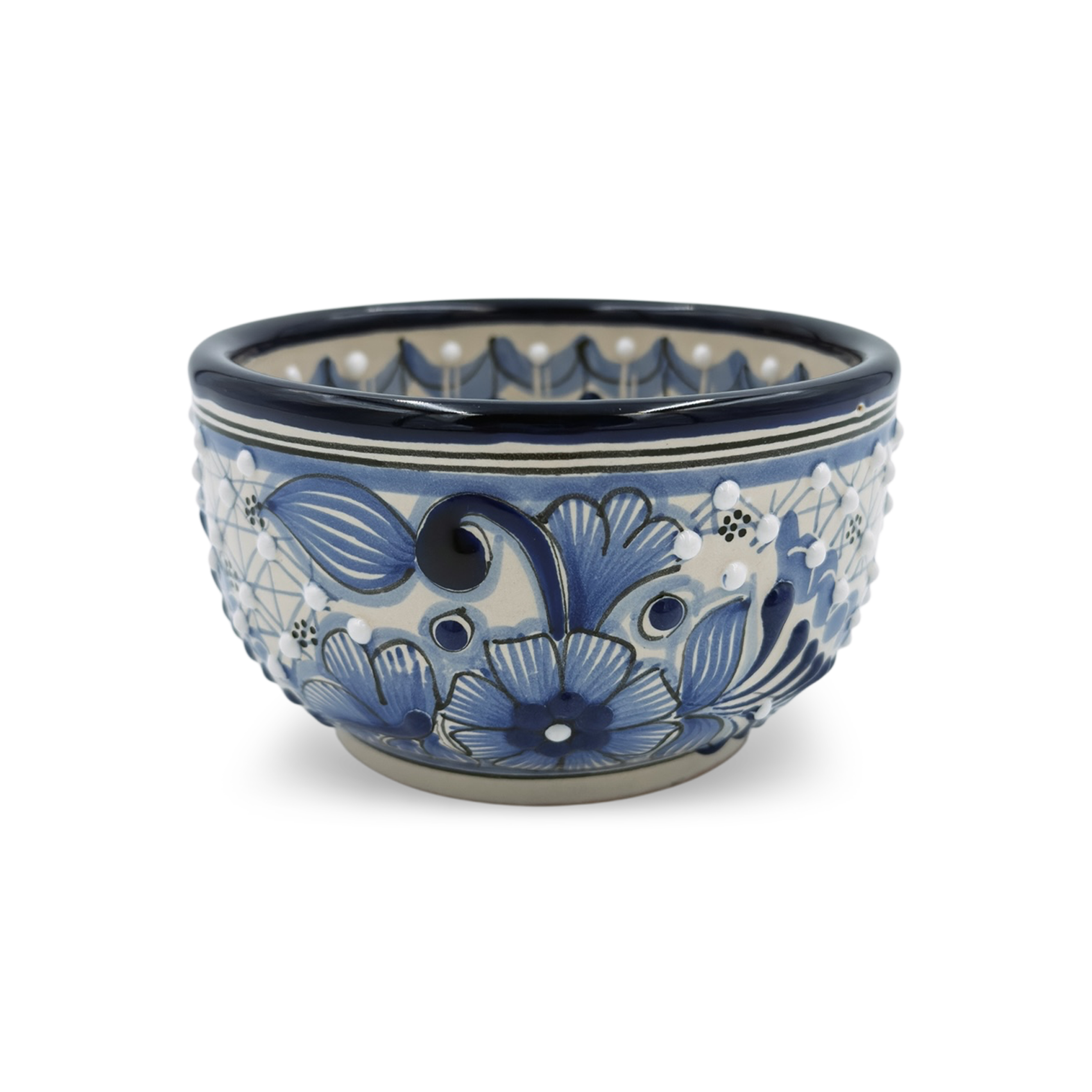 Blue Rose Bowl Set of 4