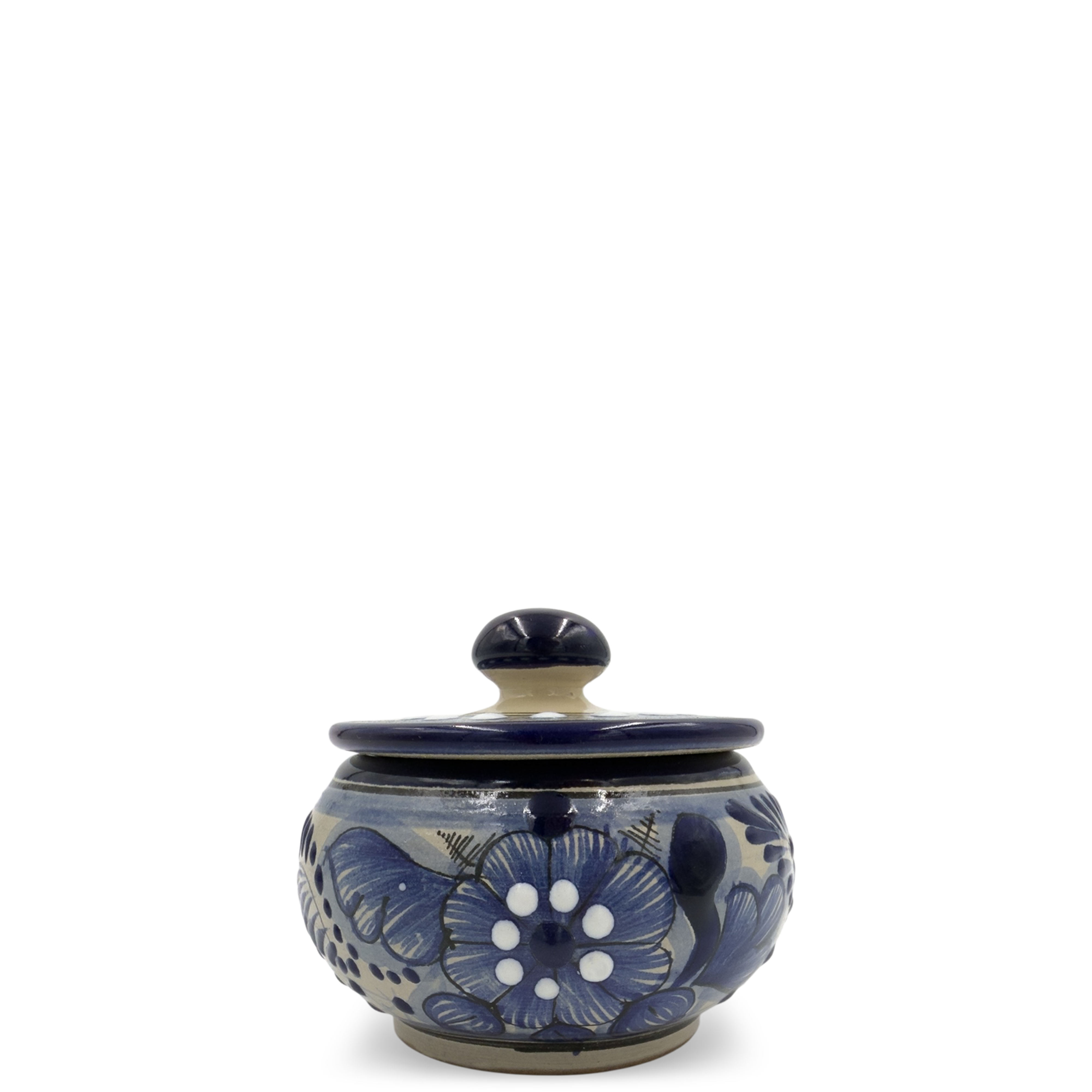 Blue Rose Candle