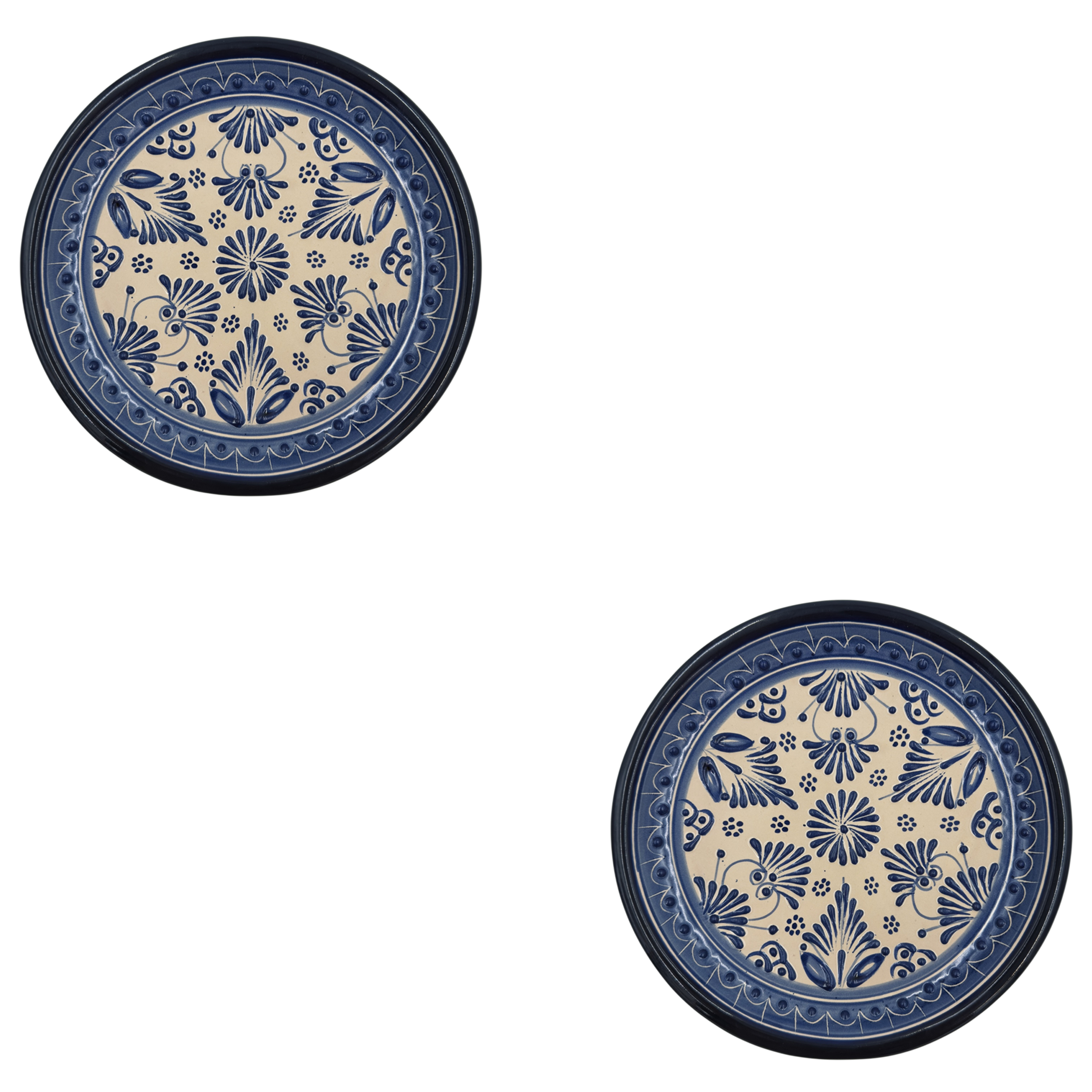 De La Reina Medium Plate Set of 2