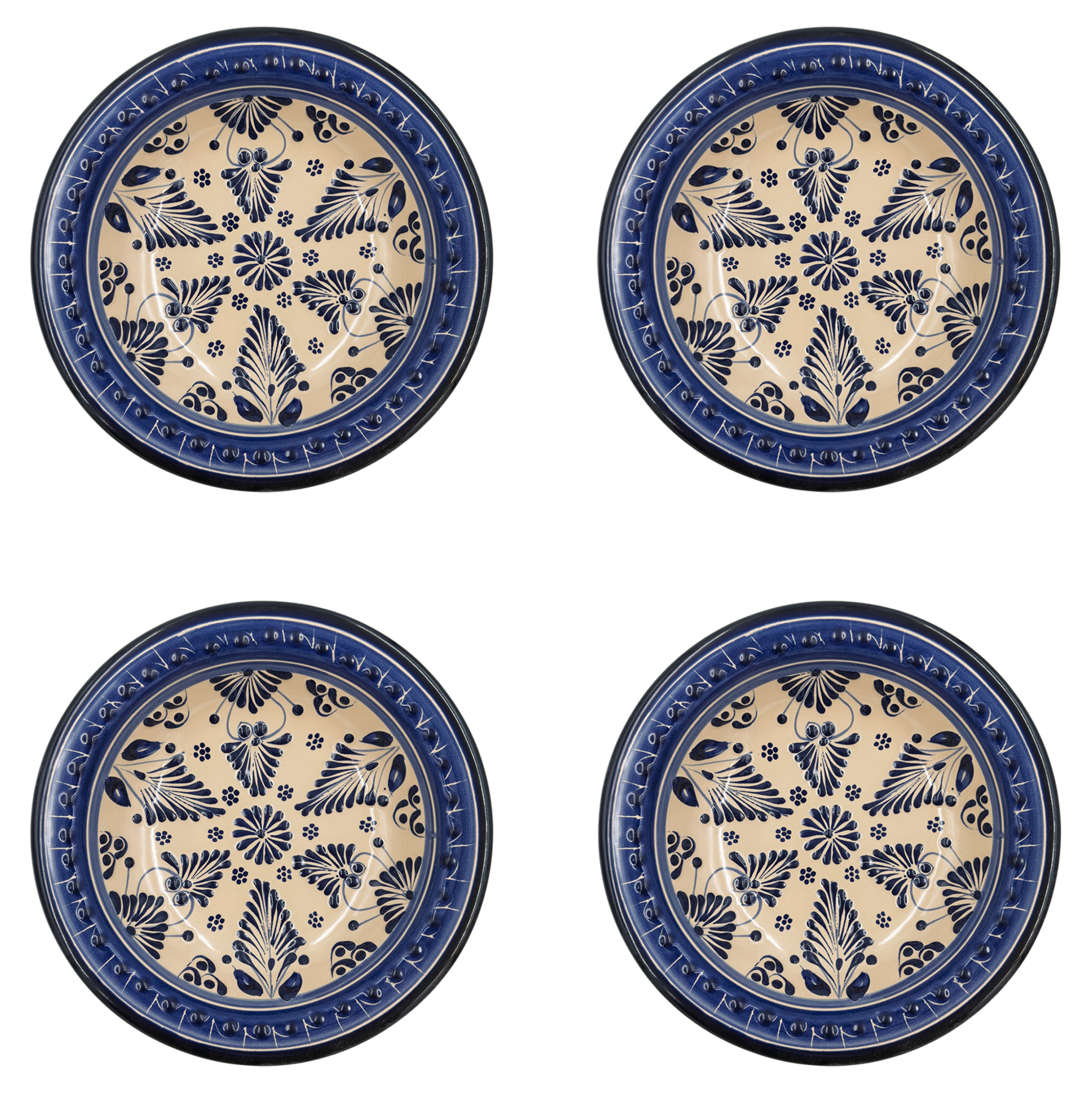 De La Reina Soup Plate Set of 4