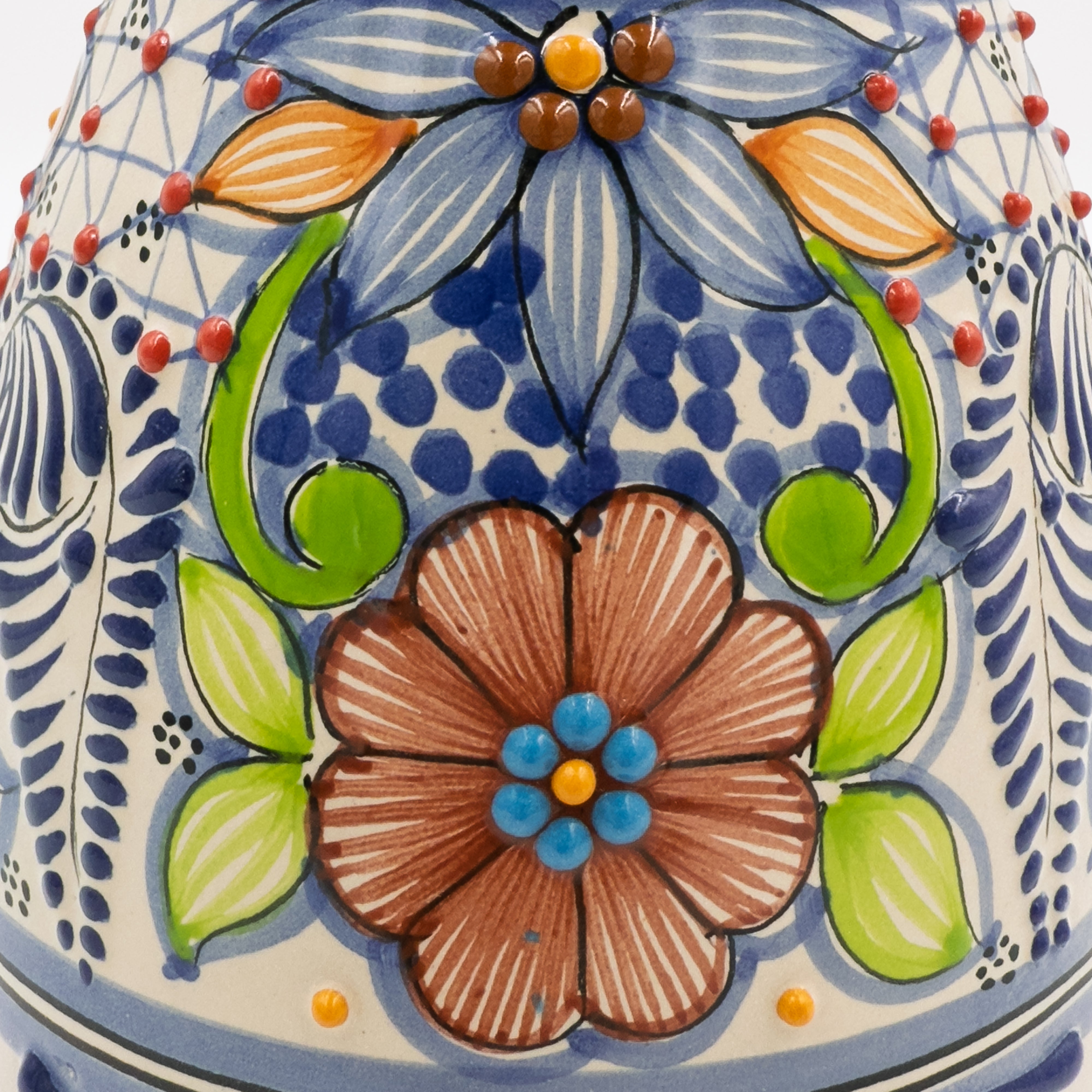 Color wave vase