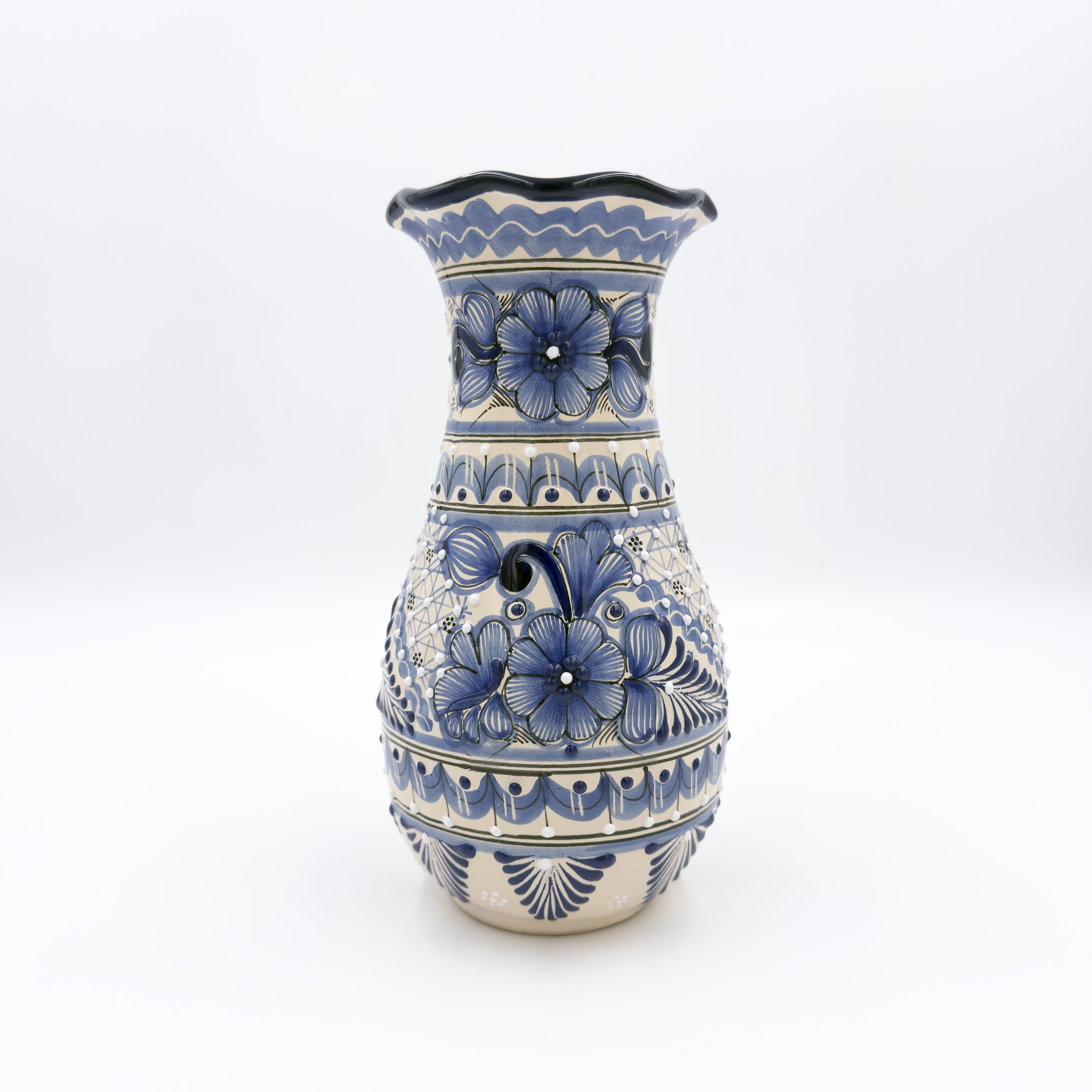 Blue Rose Vase