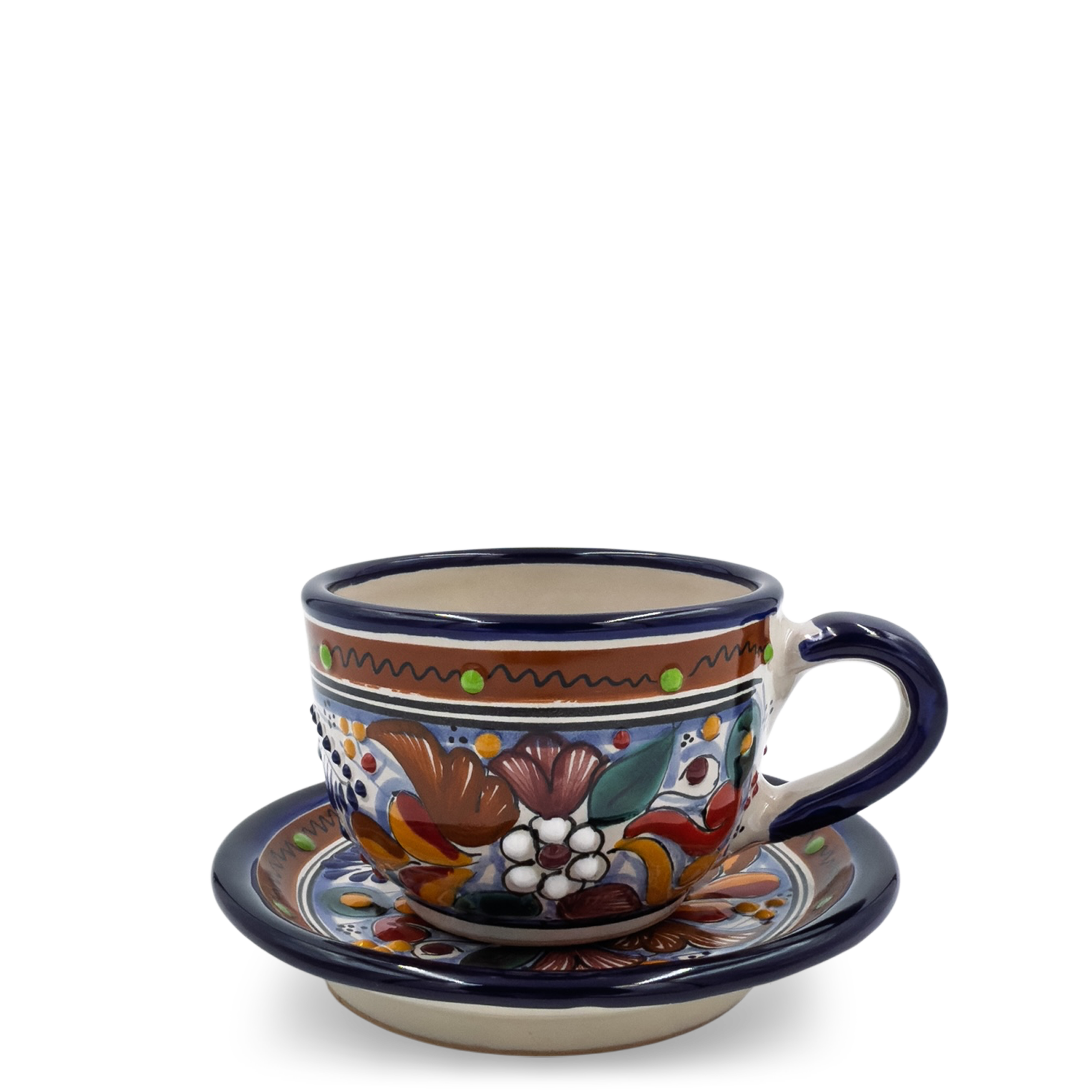 Majolica Tea Set