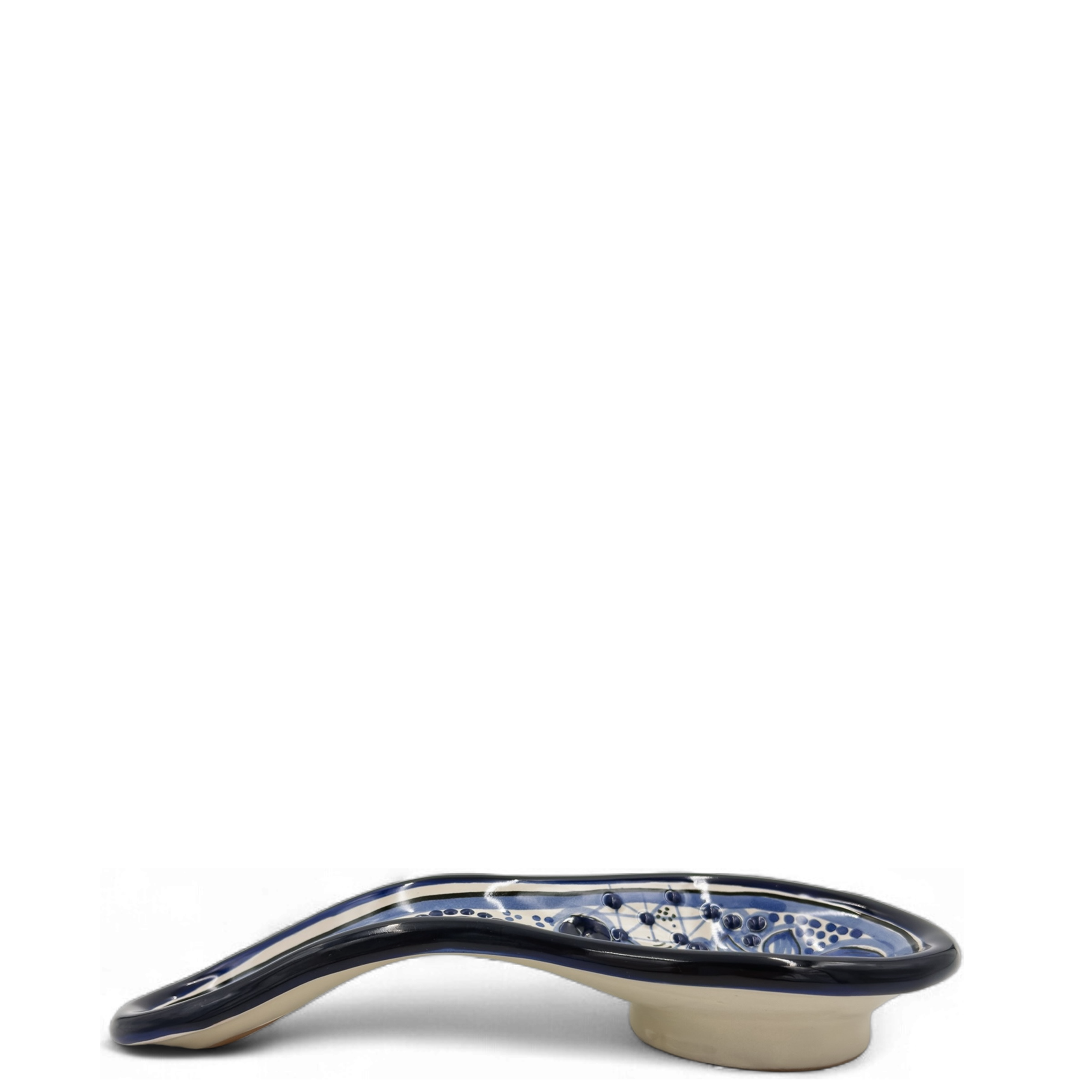 Midnight Petal Spoon Rest
