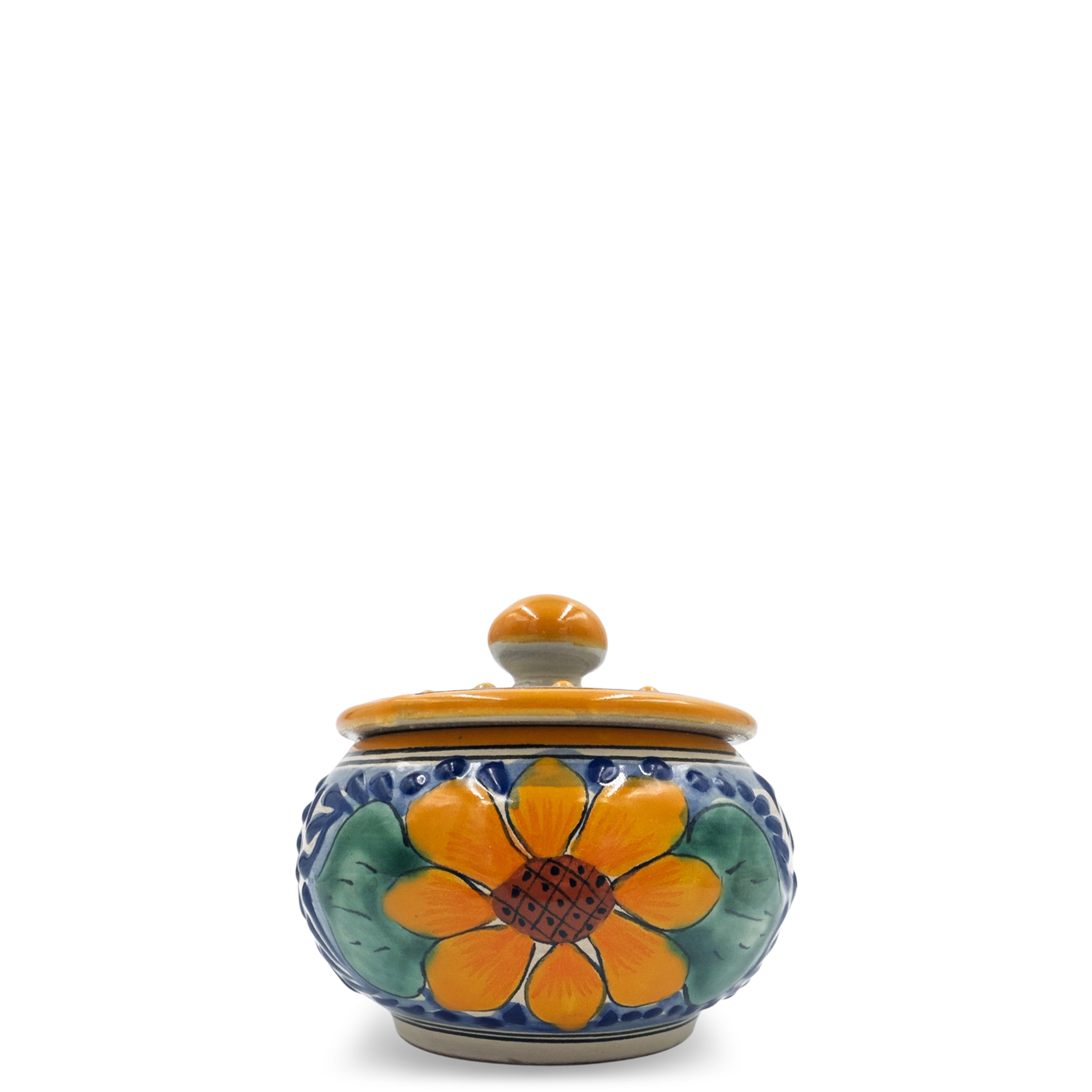 Sunflower candle