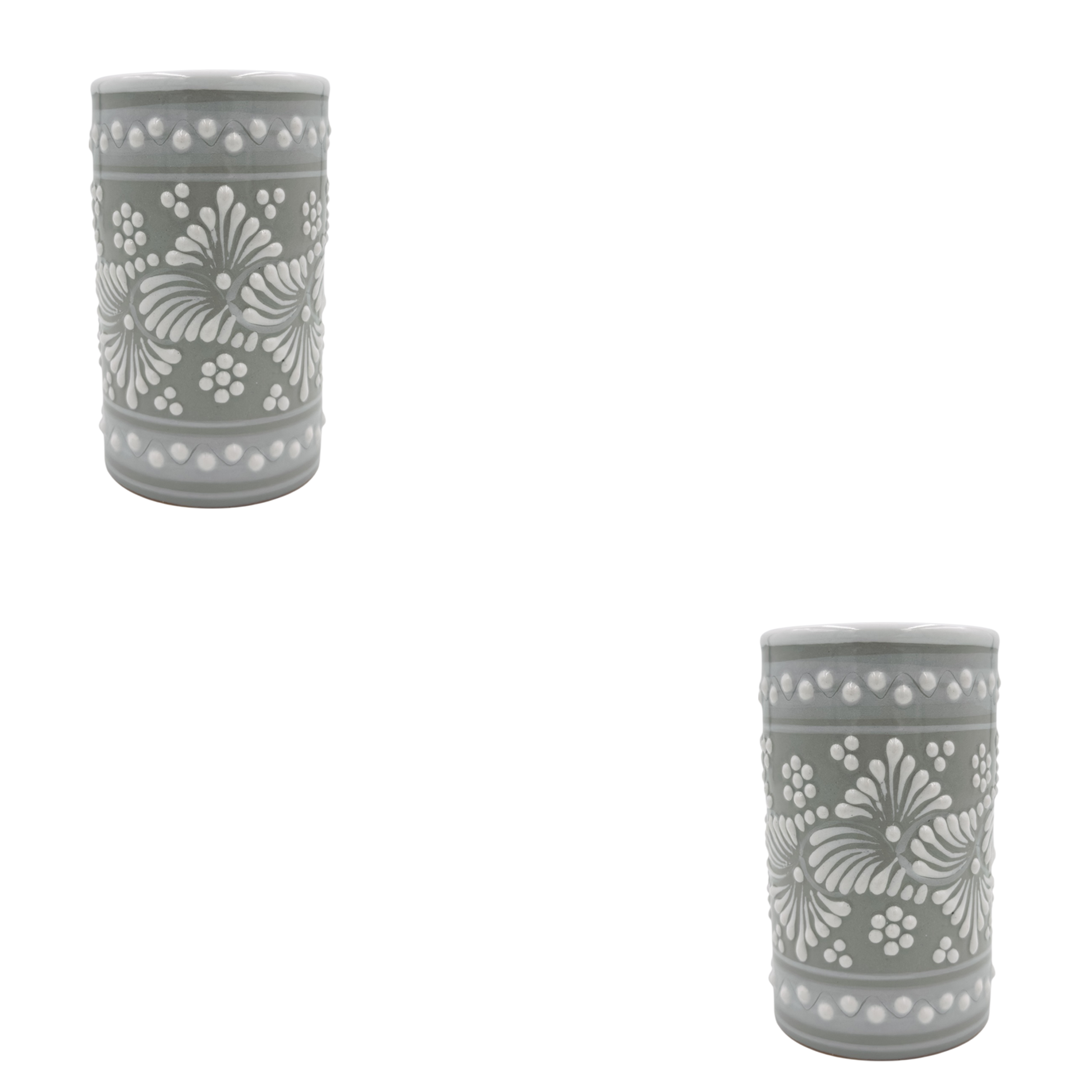 Taupe Cups Set of 2