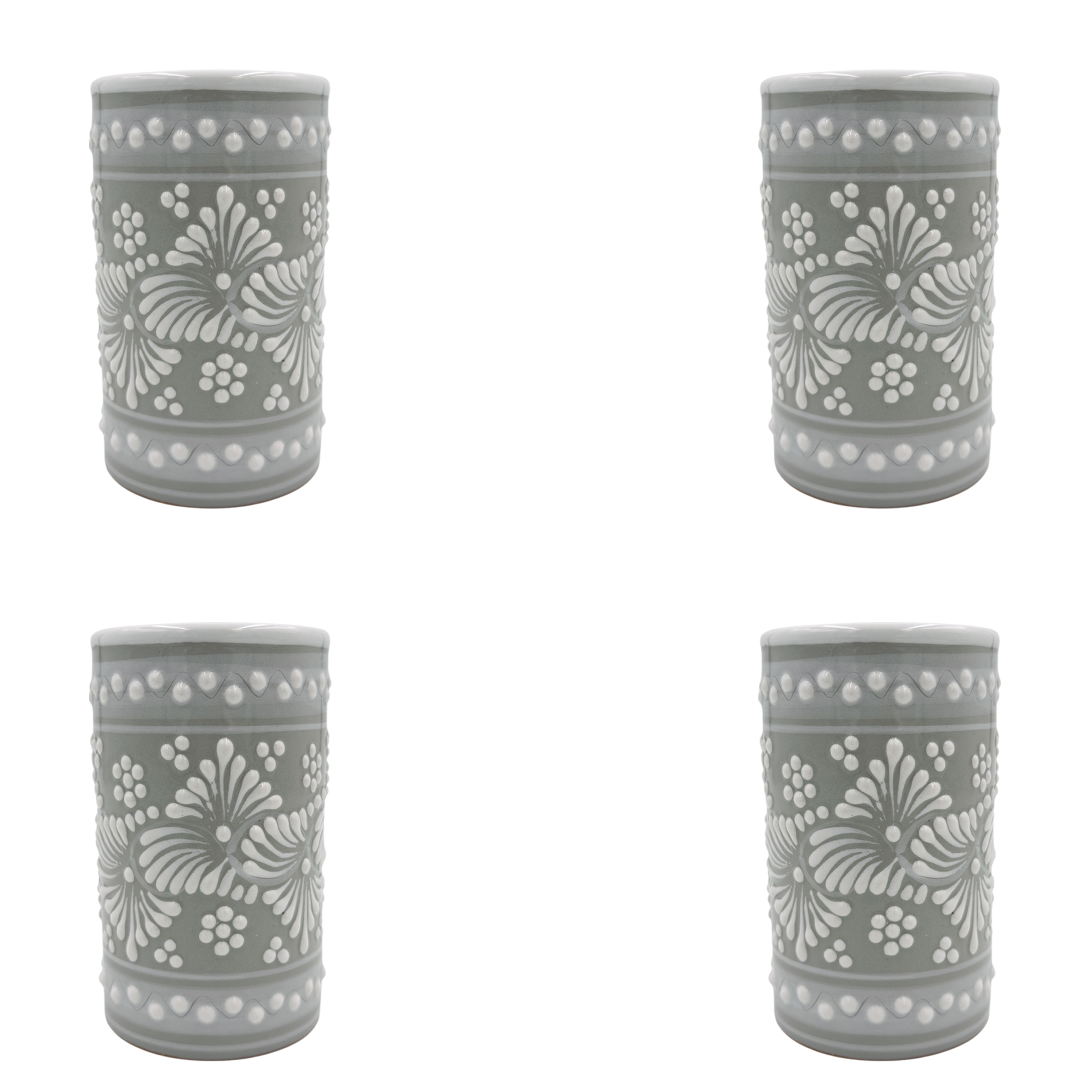 Taupe Cups Set of 4