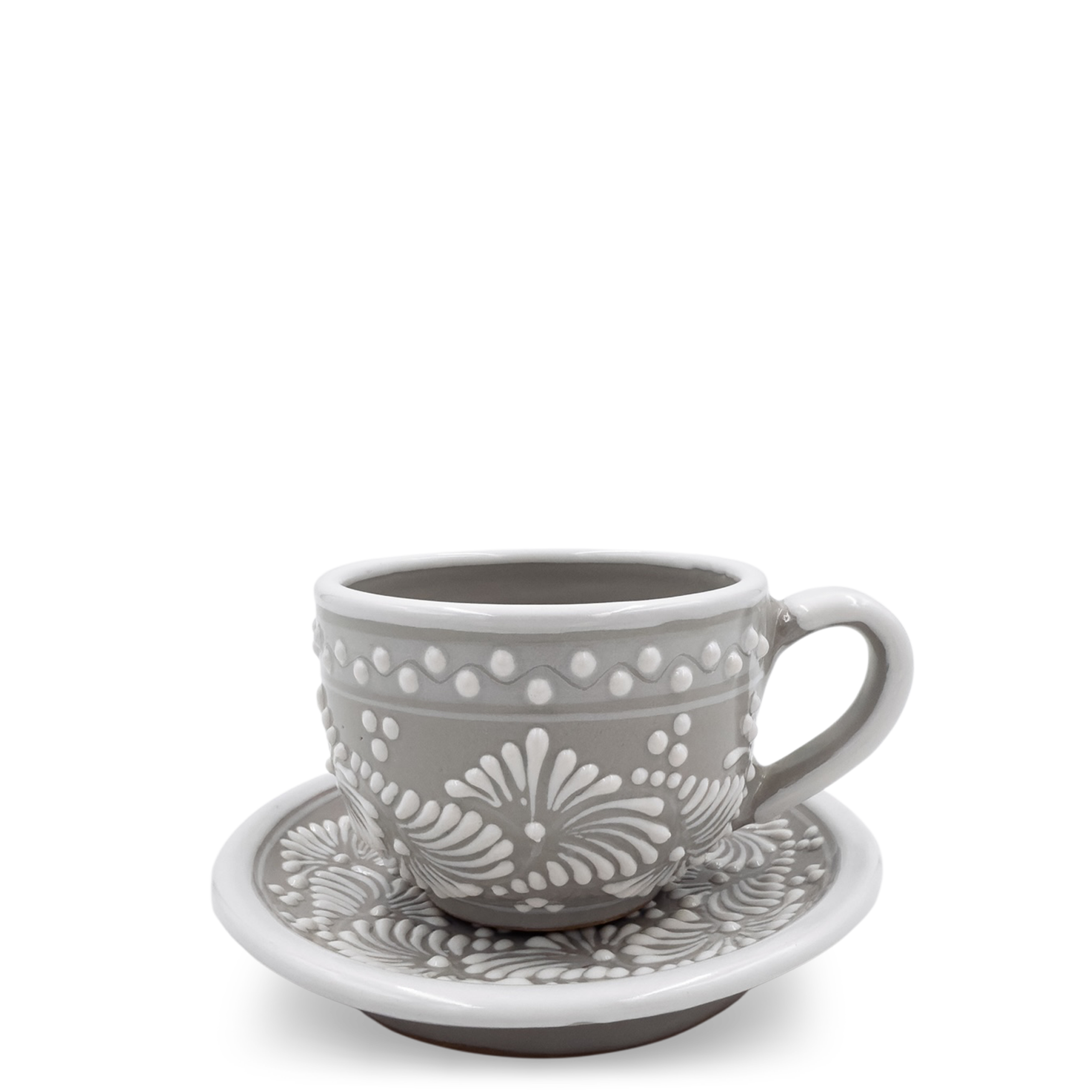 Taupe Tea Set