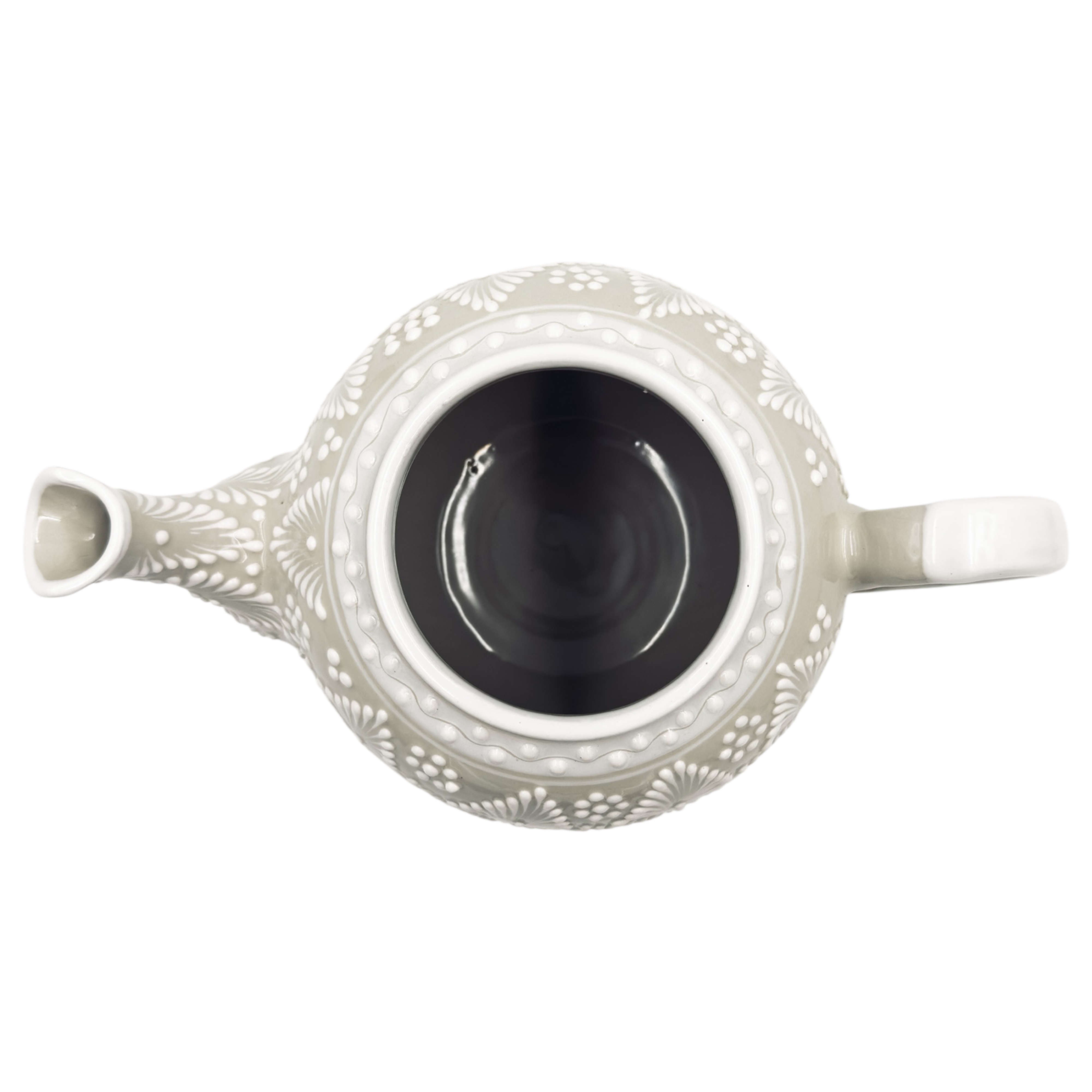 Taupe Tea Pot